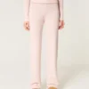 Gilly Hicks Sweater-Knit Straight Pants Gilly Hicks Sweater-Knit Straight Pants