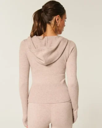 Gilly Hicks Sweater met rits en capuchon