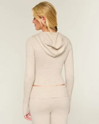 Gilly Hicks Sweater met rits en capuchon
