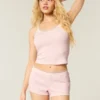 Gilly Hicks Waffle Lace Shortie Shorts Gilly Hicks Waffle Lace Shortie Shorts