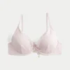 Glanzende beugelbikinitop