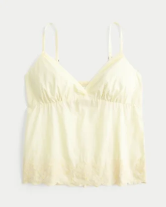 Glanzende geborduurde babydolltop