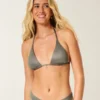 Glinsterende multiway driehoekige bikinitop