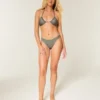 Glinsterende multiway driehoekige bikinitop