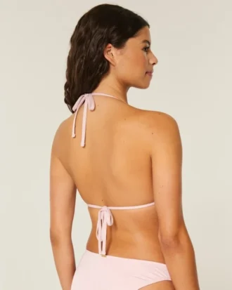 Glinsterende multiway driehoekige bikinitop