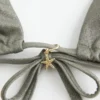 Glinsterende multiway driehoekige bikinitop
