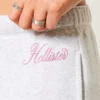Glitterend logo-ontwerp Sweatpants met wijde pijpen Glitterend logo-ontwerp Sweatpants met wijde pijpen