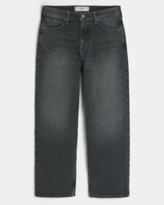 Grijze baggy jeans