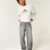Grijze skaterbaggy jeans Grijze skaterbaggy jeans
