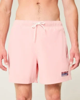 Hawaii Graphic Mid-Thigh Volley zwembroek