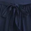 Henley babydoll top met strikbandjes Henley babydoll top met strikbandjes