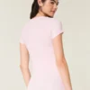 Henley met korte mouwen