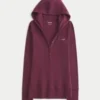 Henley met lange mouwen en capuchon