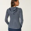 Henley met lange mouwen en capuchon Henley met lange mouwen en capuchon