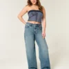 Hoge baggy jeans
