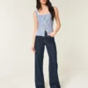 Hoge baggy jeans