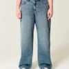 Hoge baggy jeans