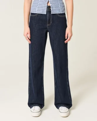 Hoge baggy jeans