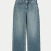 Hoge baggy jeans