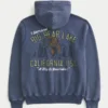 Holiday Vault Release Big Bear Lake grafische hoodie met ritssluiting Holiday Vault Release Big Bear Lake grafische hoodie met ritssluiting