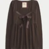 Holiday Vault Release Easy satijnen babydolltop met strik aan de voorkant Holiday Vault Release Easy satijnen babydolltop met strik aan de voorkant