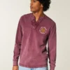 Holiday Vault Release Logo Graphic Henley Holiday Vault Release Logo Graphic Henley