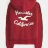 Holiday Vault Release Sherpa-gevoerde hoodie met ritssluiting en logo Holiday Vault Release Sherpa-gevoerde hoodie met ritssluiting en logo