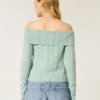 Hollister Comfortabele Cloud Stitchy Off-the-Shoulder Sweater Hollister Comfortabele Cloud Stitchy Off-the-Shoulder Sweater