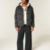Hollister Feel Good fleece pufferjack Hollister Feel Good fleece pufferjack