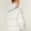 Hollister Feel Good fleece pufferjack Hollister Feel Good fleece pufferjack