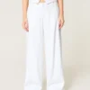 Hollister Livvy broek met lage taille en wijde pijpen