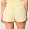 Hollister Livvy laag uitgesneden short van linnenmix