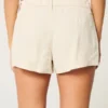 Hollister Livvy laag uitgesneden short van linnenmix 3″