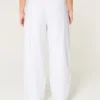 Hollister Livvy Ultra High-Rise Linnenmix Broek met wijde pijpen