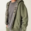 Hollister x Crocs Hoodie met ritssluiting en sherpa-voering Hollister x Crocs Hoodie met ritssluiting en sherpa-voering