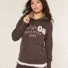 Hoodie met capuchon met voering van imitatiebont Hoodie met capuchon met voering van imitatiebont