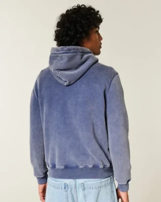 Hoodie met logo-afbeelding