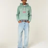Hoodie met logo-afbeelding Hoodie met logo-afbeelding