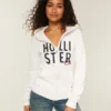 Hoodie met logo en ritssluiting Hoodie met logo en ritssluiting