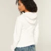Hoodie met logo en ritssluiting Hoodie met logo en ritssluiting