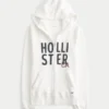Hoodie met logo en ritssluiting Hoodie met logo en ritssluiting