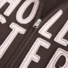 Hoodie met logo en ritssluiting Hoodie met logo en ritssluiting