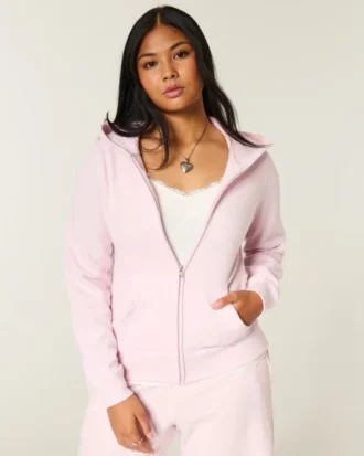 Hoodie met ritssluiting