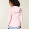 Hoodie met ritssluiting en chenille logo Hoodie met ritssluiting en chenille logo