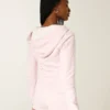 Hoodie met ritssluiting en voering van imitatiebont Hoodie met ritssluiting en voering van imitatiebont