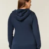 Hoodie met sterrenprint en ritssluiting Hoodie met sterrenprint en ritssluiting