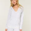 Hoodie met V-hals Hoodie met V-hals