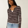 Icon Henley met lange mouwen