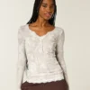 Icon Henley met lange mouwen