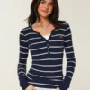 Icon Henley met lange mouwen